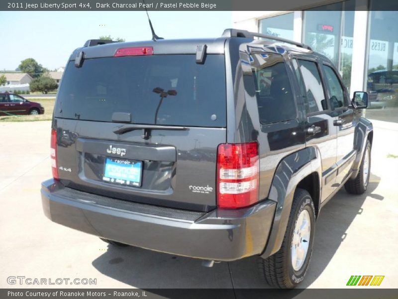 Dark Charcoal Pearl / Pastel Pebble Beige 2011 Jeep Liberty Sport 4x4