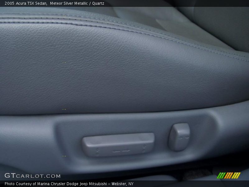 Meteor Silver Metallic / Quartz 2005 Acura TSX Sedan