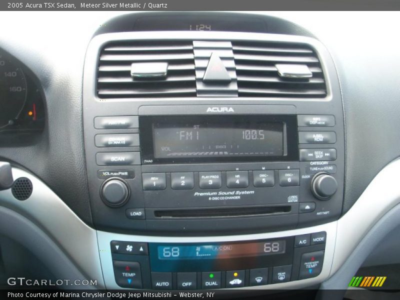 Meteor Silver Metallic / Quartz 2005 Acura TSX Sedan