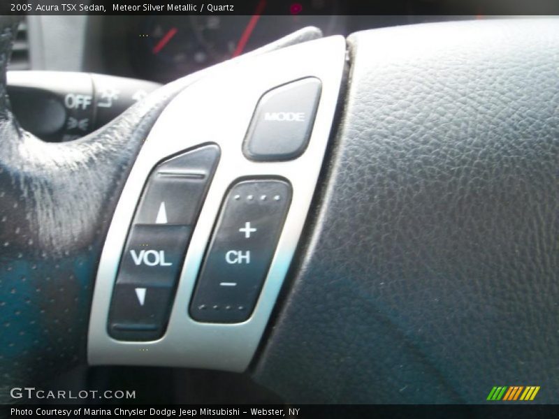 Meteor Silver Metallic / Quartz 2005 Acura TSX Sedan