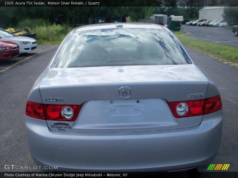 Meteor Silver Metallic / Quartz 2005 Acura TSX Sedan