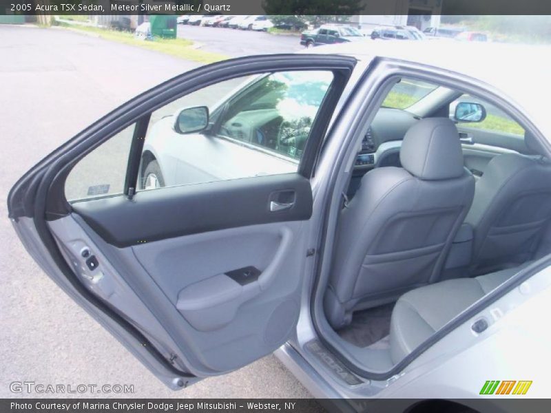 Meteor Silver Metallic / Quartz 2005 Acura TSX Sedan