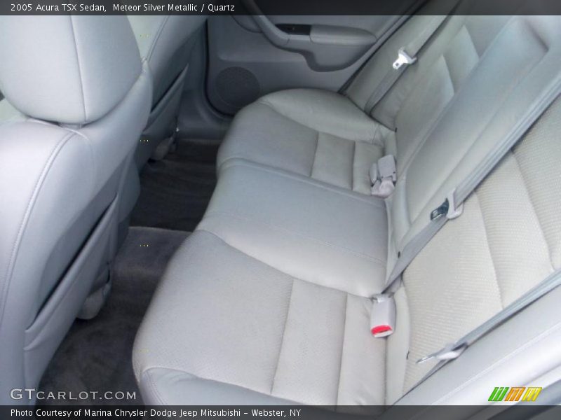 Meteor Silver Metallic / Quartz 2005 Acura TSX Sedan