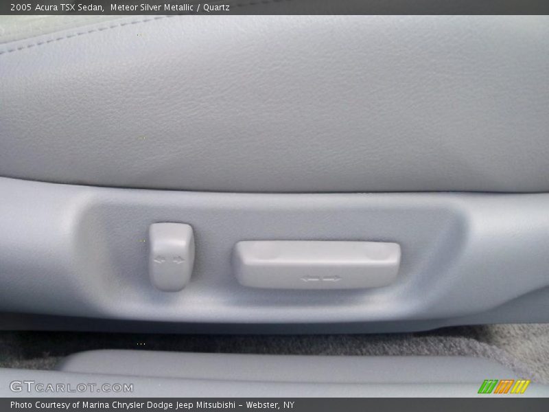 Meteor Silver Metallic / Quartz 2005 Acura TSX Sedan