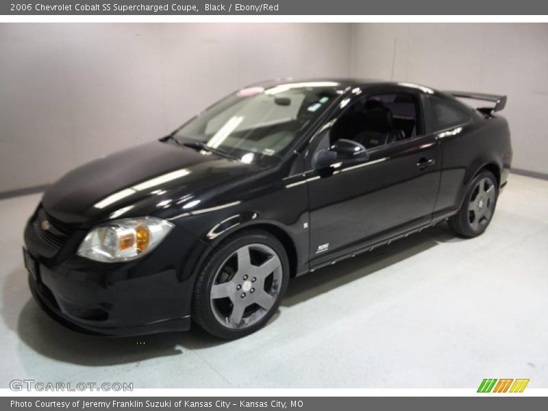 Black / Ebony/Red 2006 Chevrolet Cobalt SS Supercharged Coupe