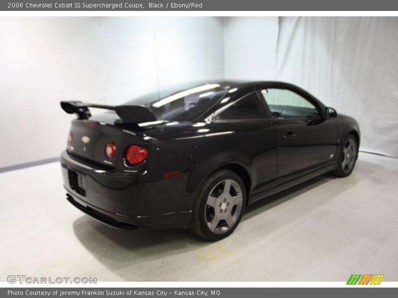 Black / Ebony/Red 2006 Chevrolet Cobalt SS Supercharged Coupe