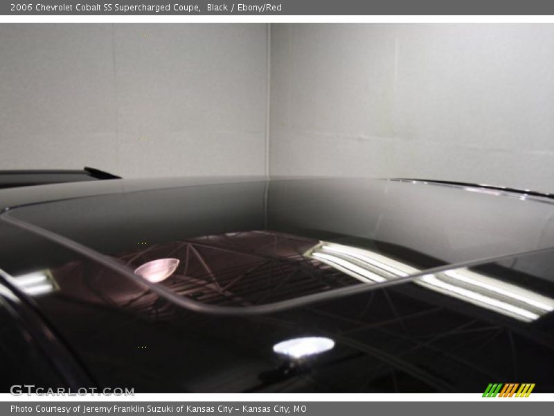 Black / Ebony/Red 2006 Chevrolet Cobalt SS Supercharged Coupe