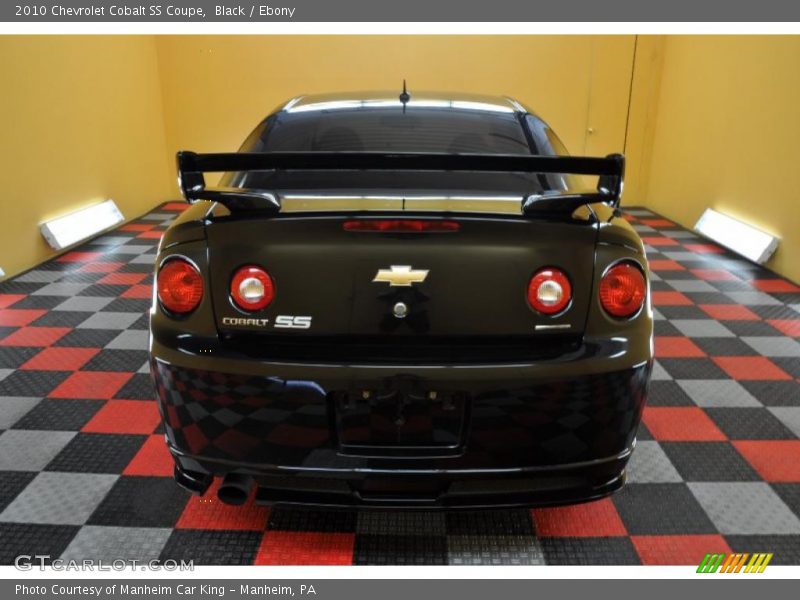 Black / Ebony 2010 Chevrolet Cobalt SS Coupe