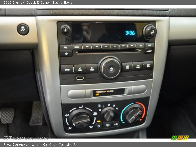 Black / Ebony 2010 Chevrolet Cobalt SS Coupe