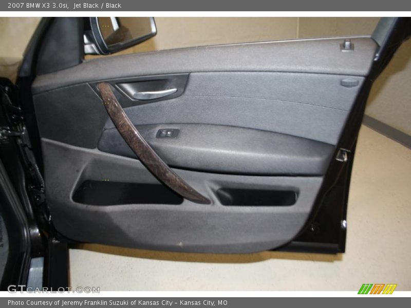 Jet Black / Black 2007 BMW X3 3.0si
