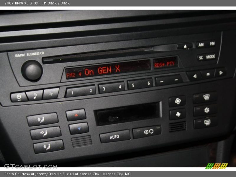 Jet Black / Black 2007 BMW X3 3.0si