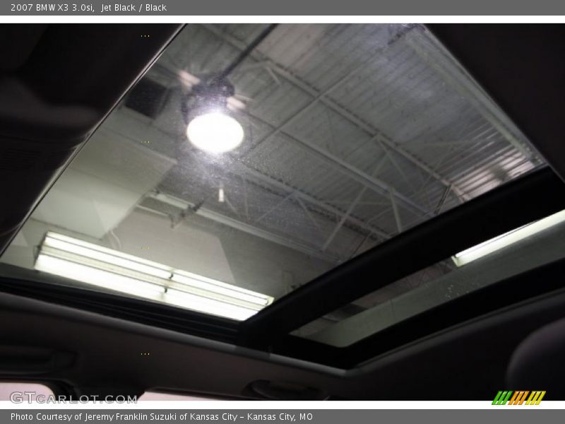 Jet Black / Black 2007 BMW X3 3.0si