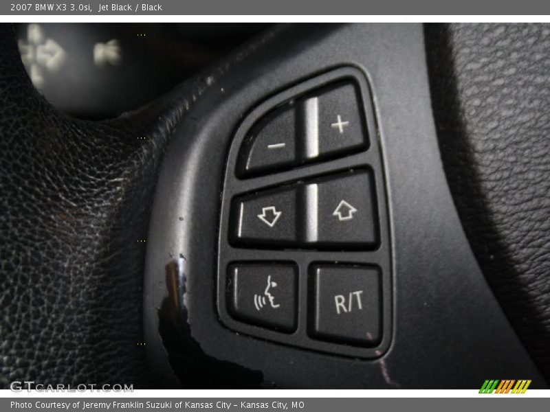 Jet Black / Black 2007 BMW X3 3.0si