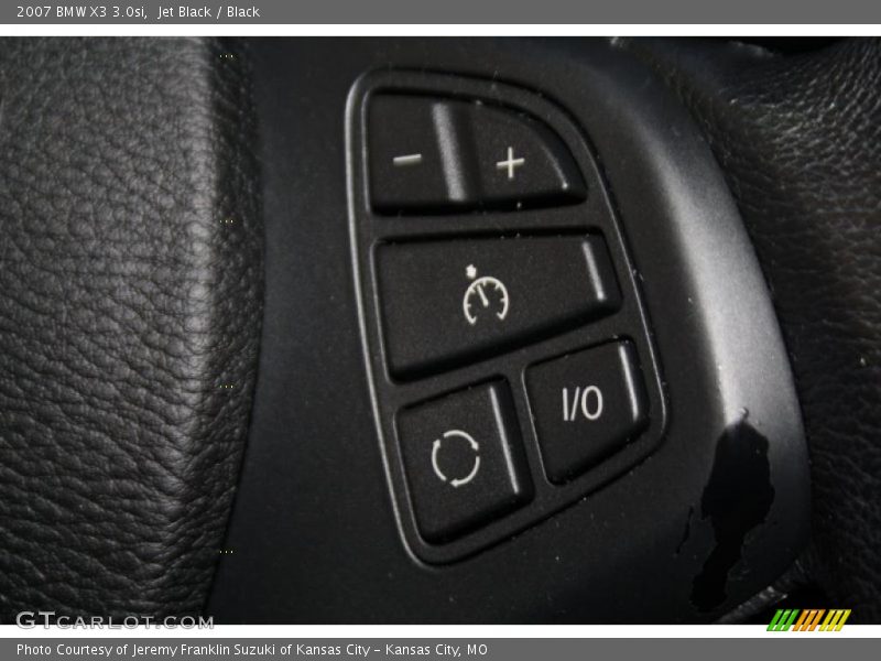 Jet Black / Black 2007 BMW X3 3.0si
