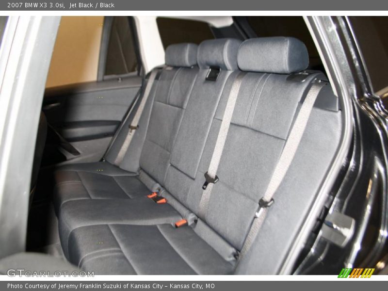 Jet Black / Black 2007 BMW X3 3.0si