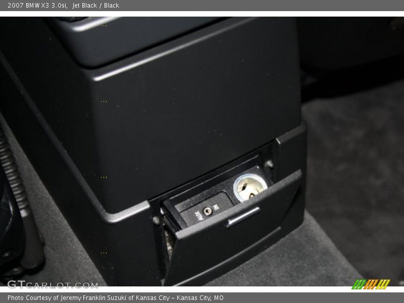Jet Black / Black 2007 BMW X3 3.0si