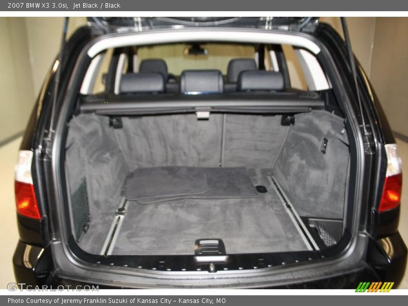Jet Black / Black 2007 BMW X3 3.0si