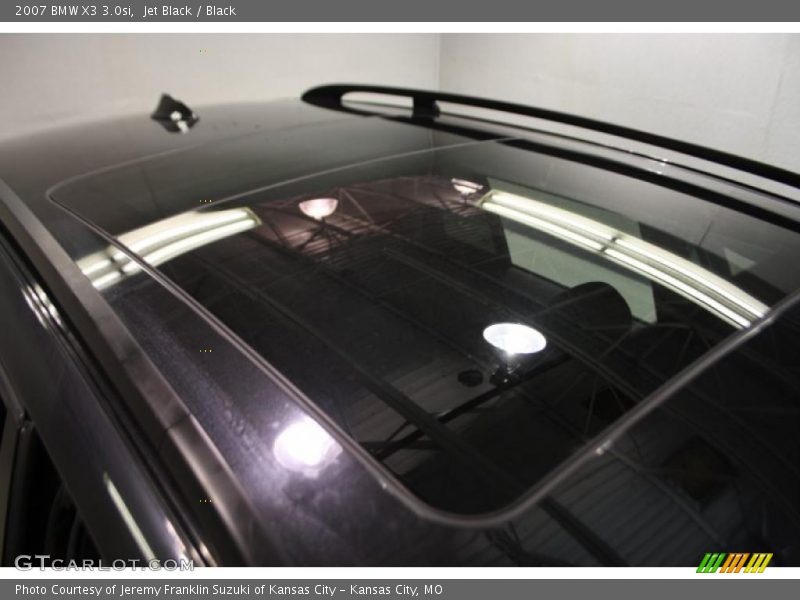 Jet Black / Black 2007 BMW X3 3.0si
