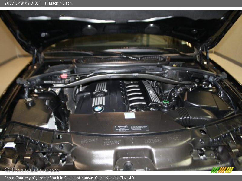 Jet Black / Black 2007 BMW X3 3.0si