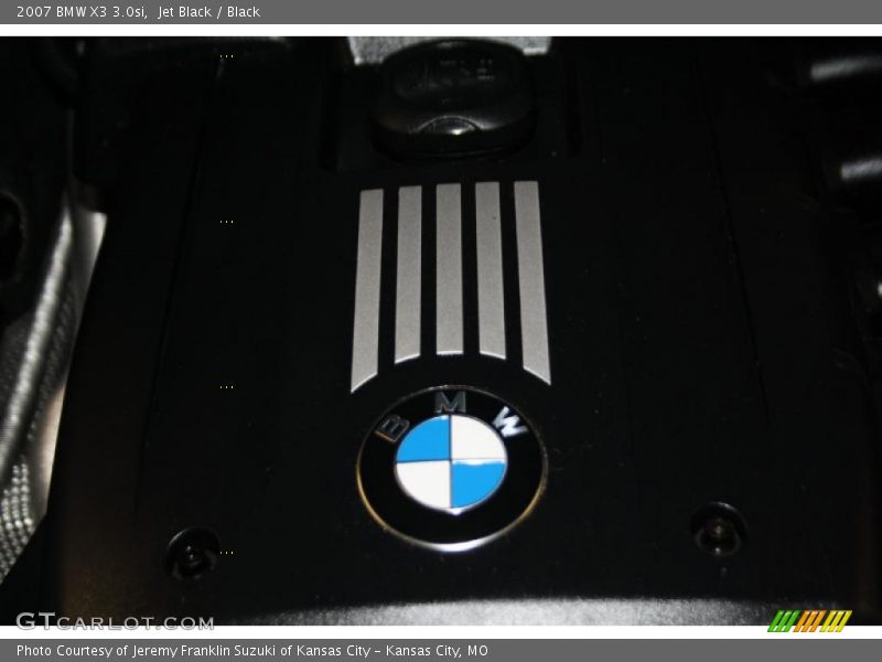 Jet Black / Black 2007 BMW X3 3.0si