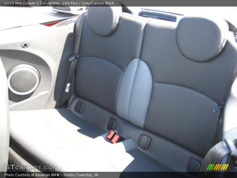 Chili Red / Grey/Carbon Black 2010 Mini Cooper S Convertible