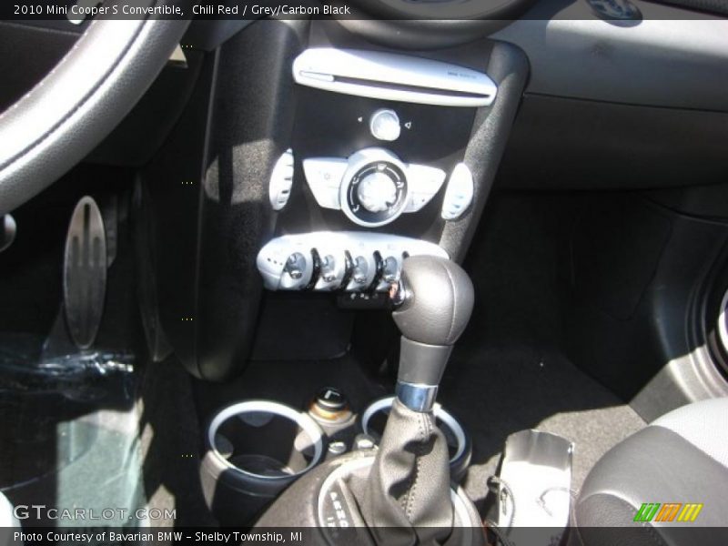 Chili Red / Grey/Carbon Black 2010 Mini Cooper S Convertible