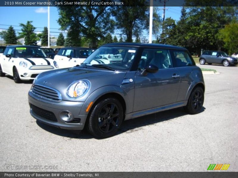 Dark Silver Metallic / Grey/Carbon Black 2010 Mini Cooper Hardtop