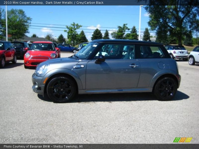 Dark Silver Metallic / Grey/Carbon Black 2010 Mini Cooper Hardtop