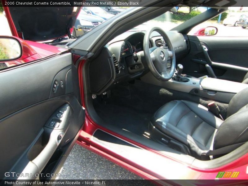 Monterey Red Metallic / Ebony Black 2006 Chevrolet Corvette Convertible