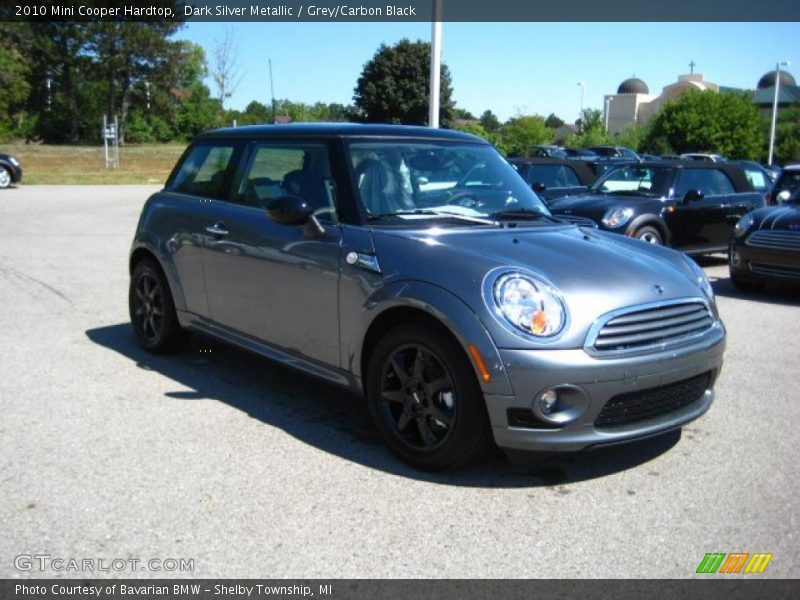 Dark Silver Metallic / Grey/Carbon Black 2010 Mini Cooper Hardtop