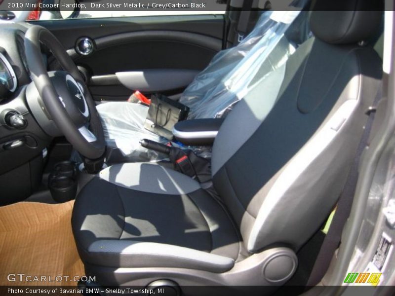 Dark Silver Metallic / Grey/Carbon Black 2010 Mini Cooper Hardtop