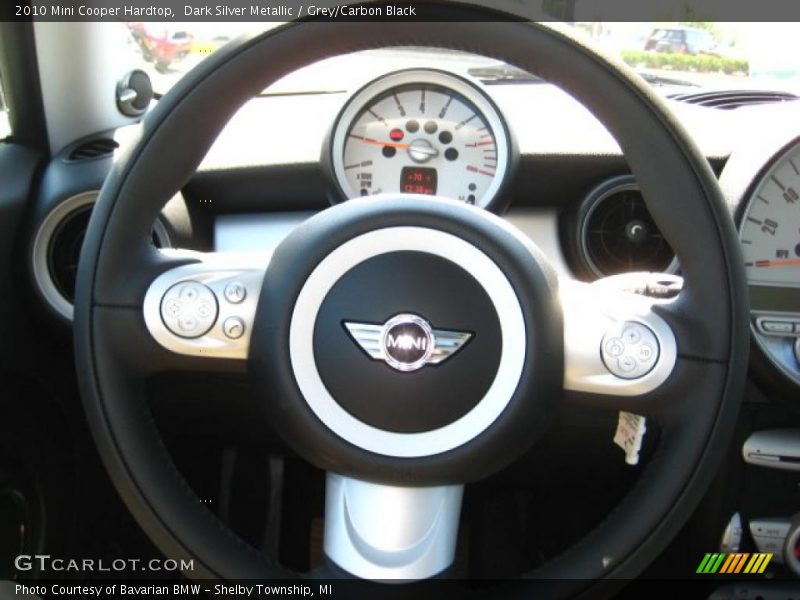 Dark Silver Metallic / Grey/Carbon Black 2010 Mini Cooper Hardtop