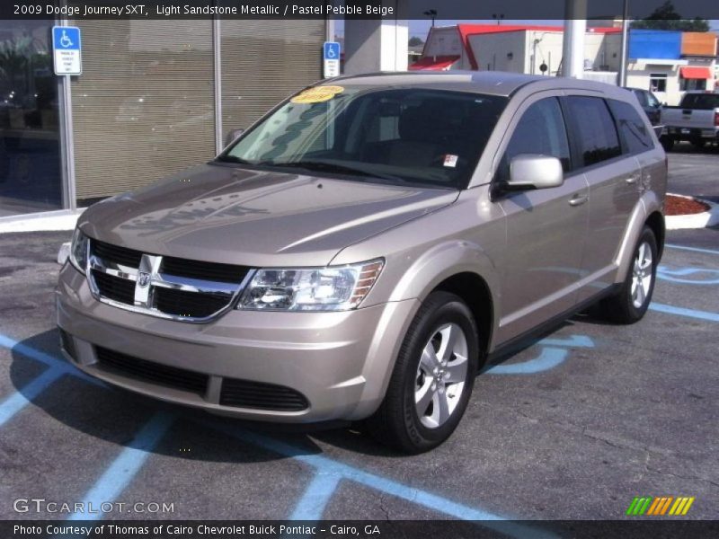 Light Sandstone Metallic / Pastel Pebble Beige 2009 Dodge Journey SXT