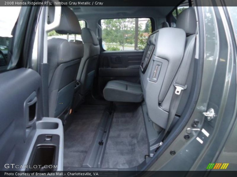 Nimbus Gray Metallic / Gray 2008 Honda Ridgeline RTL