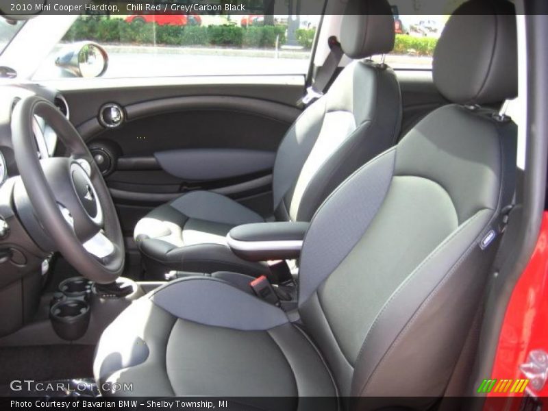 Chili Red / Grey/Carbon Black 2010 Mini Cooper Hardtop