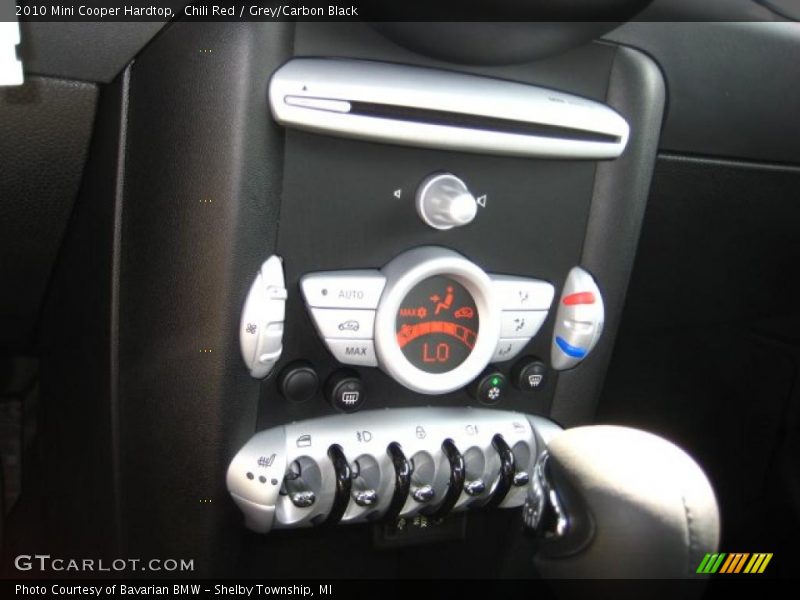 Chili Red / Grey/Carbon Black 2010 Mini Cooper Hardtop