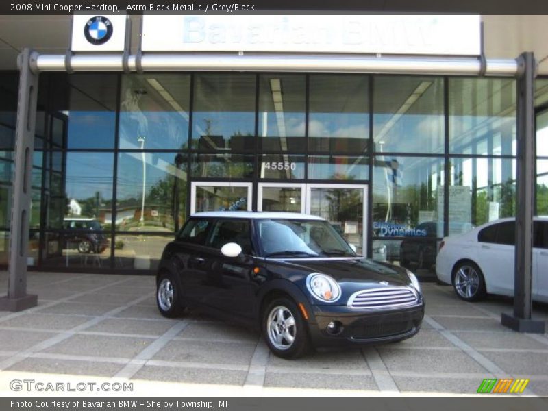 Astro Black Metallic / Grey/Black 2008 Mini Cooper Hardtop