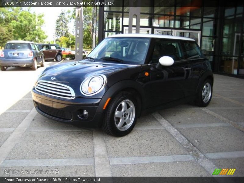 Astro Black Metallic / Grey/Black 2008 Mini Cooper Hardtop