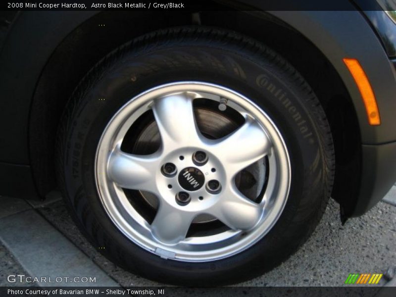 Astro Black Metallic / Grey/Black 2008 Mini Cooper Hardtop
