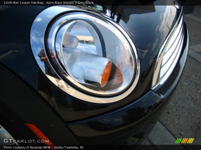 Astro Black Metallic / Grey/Black 2008 Mini Cooper Hardtop