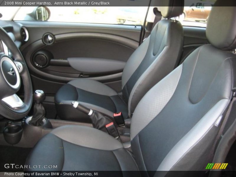 Astro Black Metallic / Grey/Black 2008 Mini Cooper Hardtop