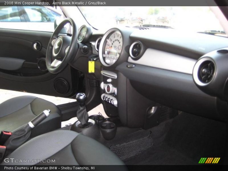 Astro Black Metallic / Grey/Black 2008 Mini Cooper Hardtop