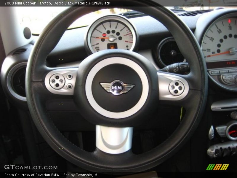 Astro Black Metallic / Grey/Black 2008 Mini Cooper Hardtop