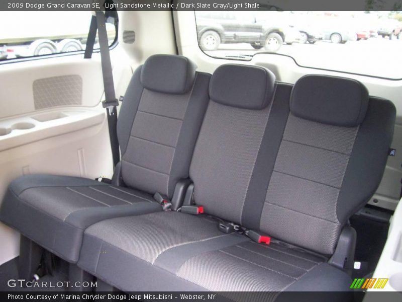 Light Sandstone Metallic / Dark Slate Gray/Light Shale 2009 Dodge Grand Caravan SE