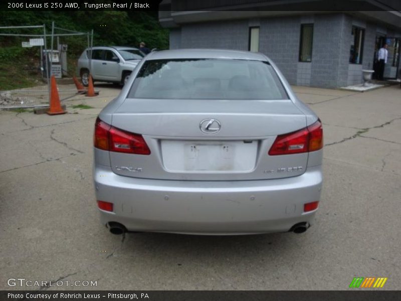 Tungsten Pearl / Black 2006 Lexus IS 250 AWD