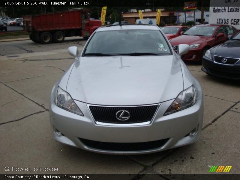 Tungsten Pearl / Black 2006 Lexus IS 250 AWD