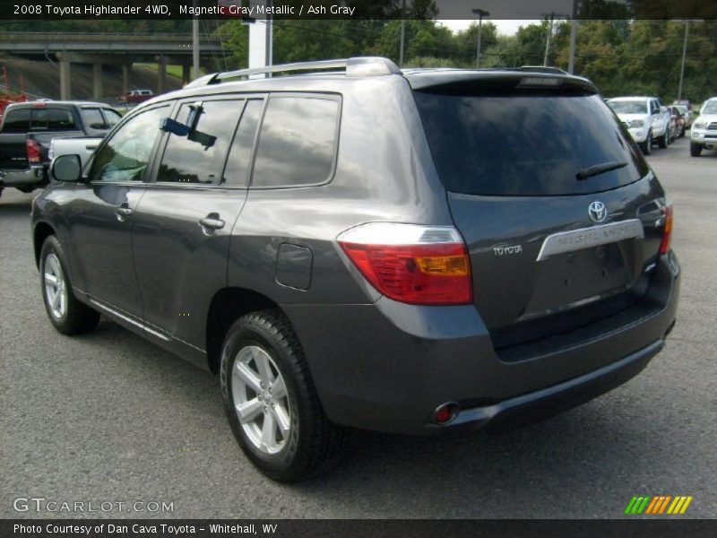 Magnetic Gray Metallic / Ash Gray 2008 Toyota Highlander 4WD