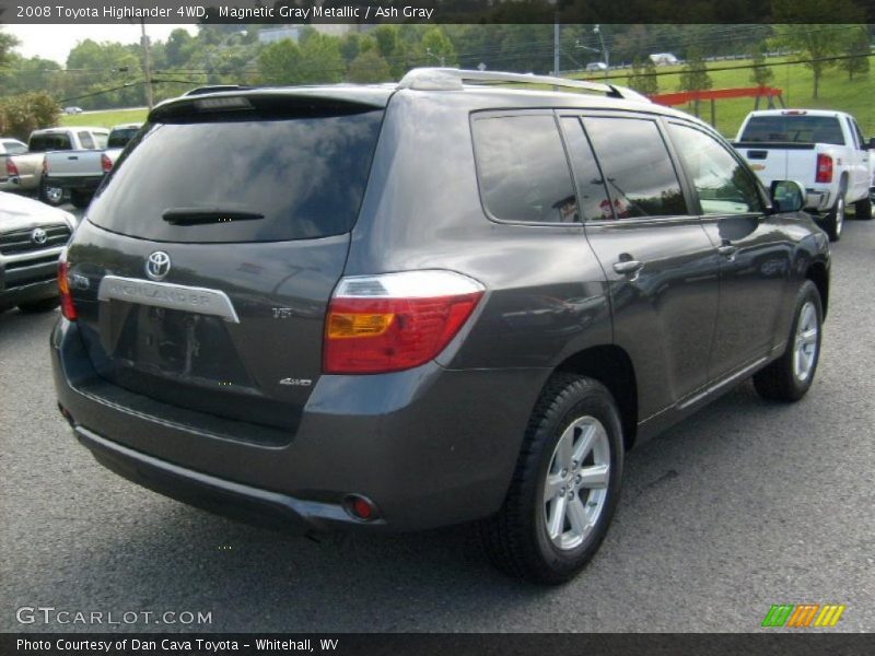 Magnetic Gray Metallic / Ash Gray 2008 Toyota Highlander 4WD