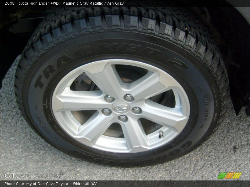 Magnetic Gray Metallic / Ash Gray 2008 Toyota Highlander 4WD