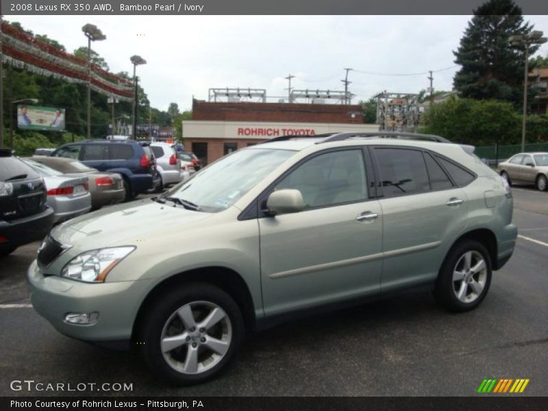Bamboo Pearl / Ivory 2008 Lexus RX 350 AWD